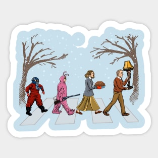 A Christmas Story Road Sticker